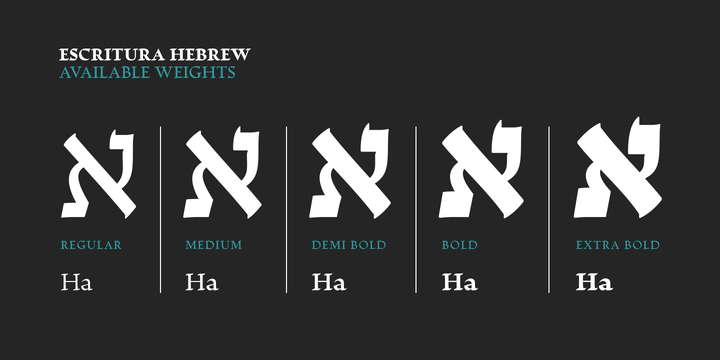 hebrew style font free